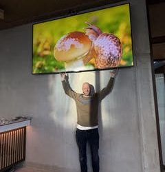 Samsung 85 inch TV professioneel gemonteerd bij in Amsterdam